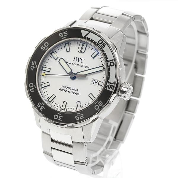 IWC Aquatimer IW356805 44mm SS White Dial Automatic Date Watch #C11994