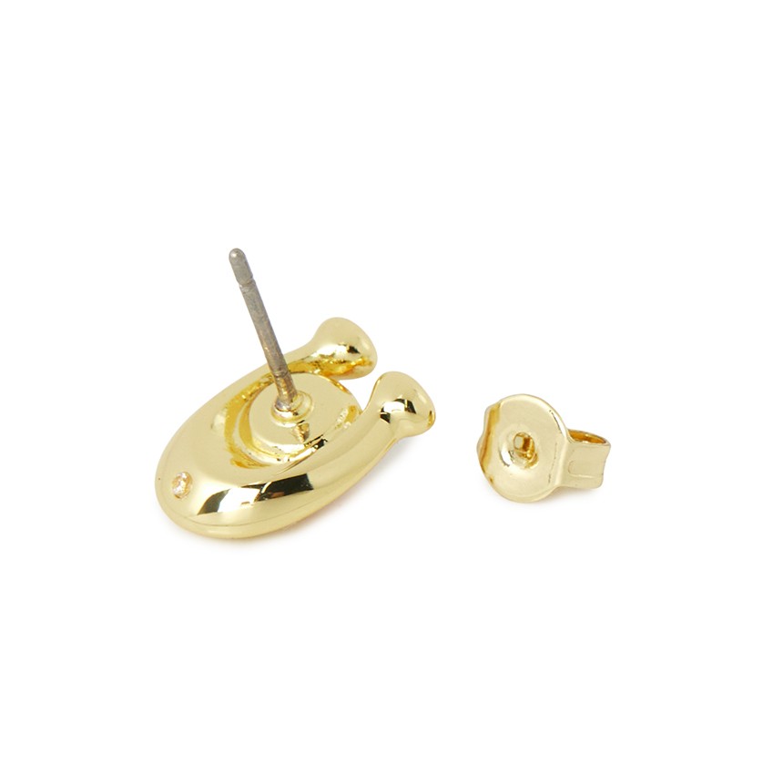 COACH Pearl Signature Woman Earring 341922 GLD 651 NEW ITEM