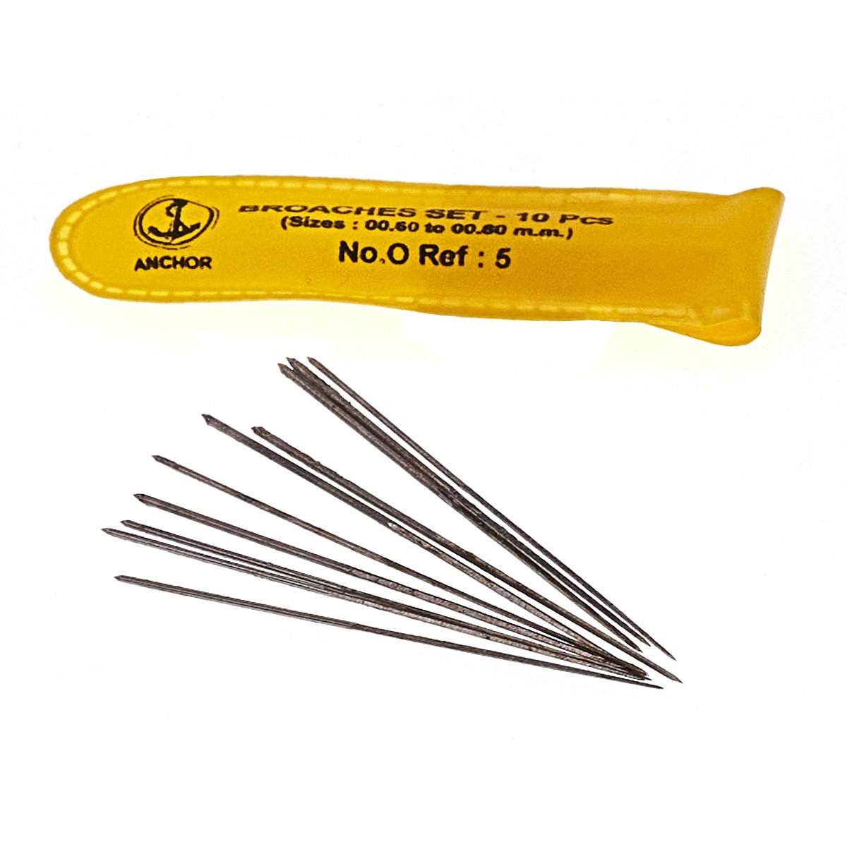 Watch Broaches x10 enlarging cutting holes hands & movements broach 0.6 – 0.8mm