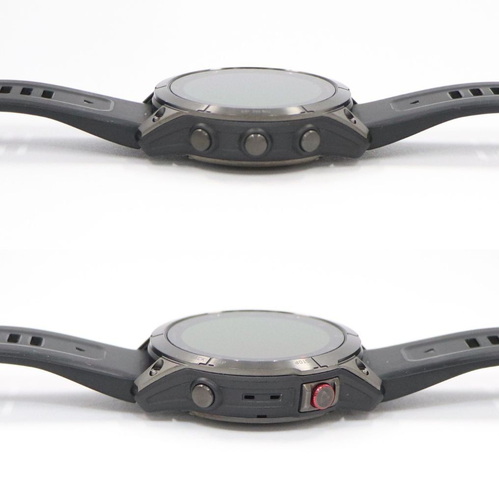 Used Garmin epix Sapphire Carbon Gray DLC Ti Black epix sapphire carbon gray dlc