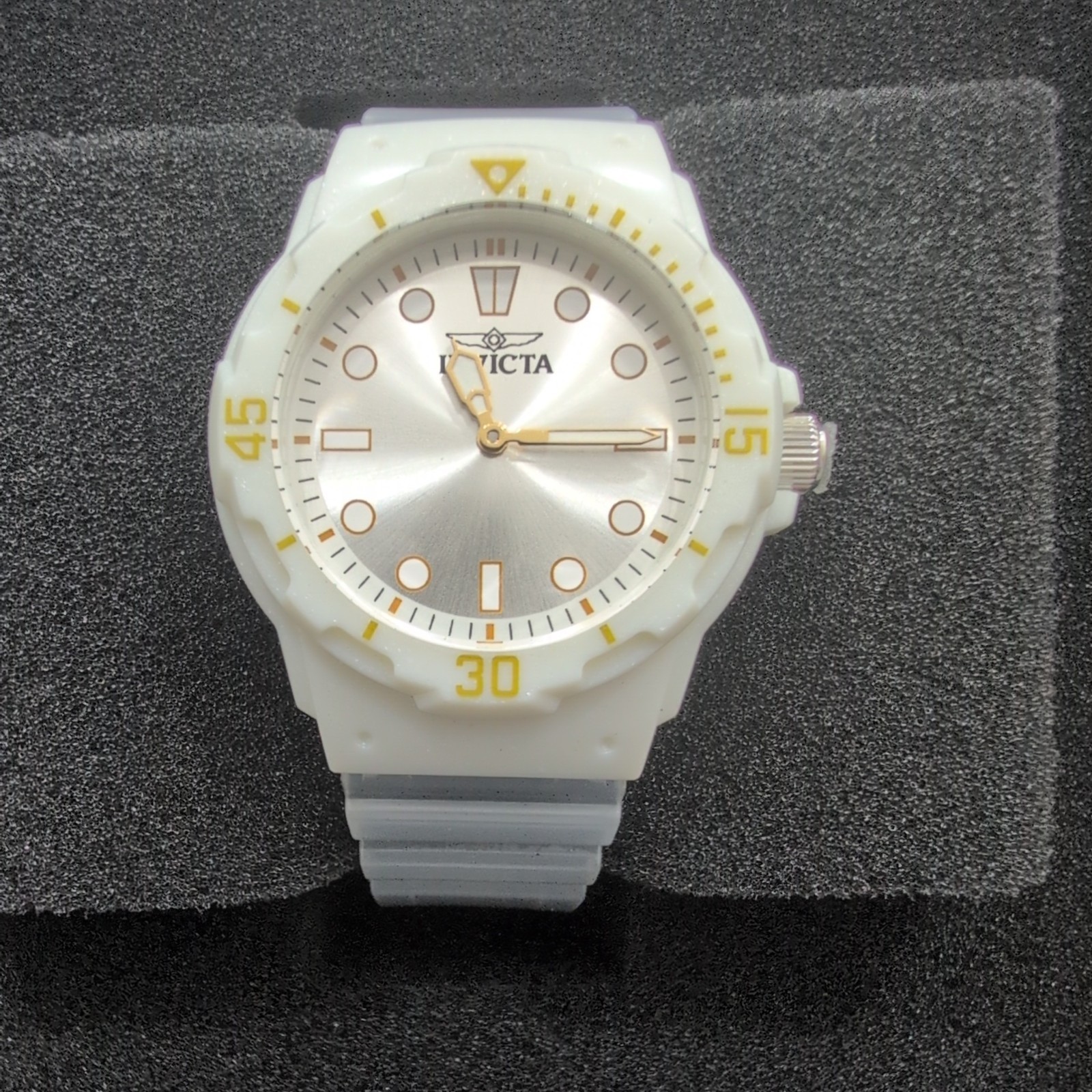 New! Invicta Celestial Cloud Women’s 35mm Watch Transparent White 49204