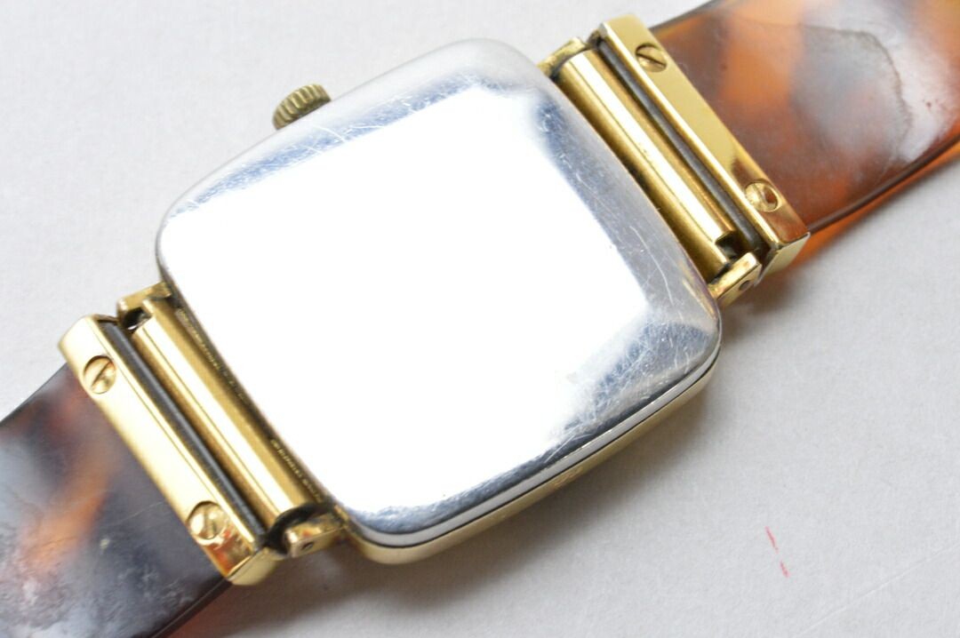 OMEGA Geneva cal.625 Manual Wind Tortoise Belt Ladies F WT350