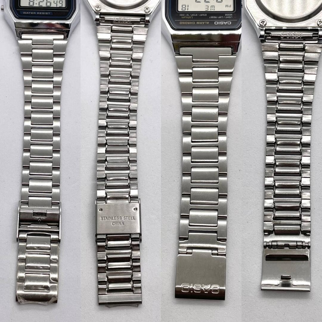 CASIO A158W Classic Vintage Digital Quartz Silver Watch Near Mint Working