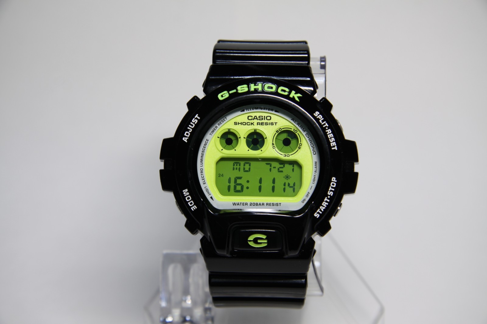 Casio G-SHOCK DW-6900CS-1JF Crazy Colors Black Digital Resin Watch Japan