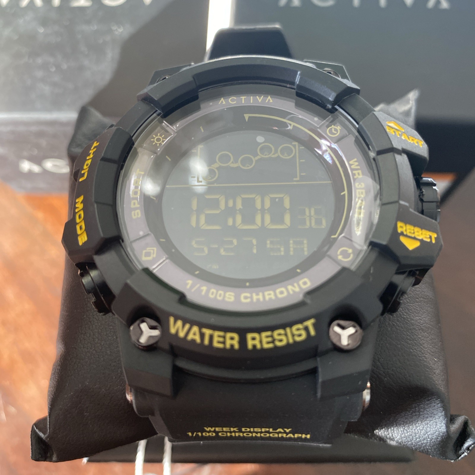 Activa Summit X Invicta Unisex Digital Watch – 50mm. Black (ACW8082-026)