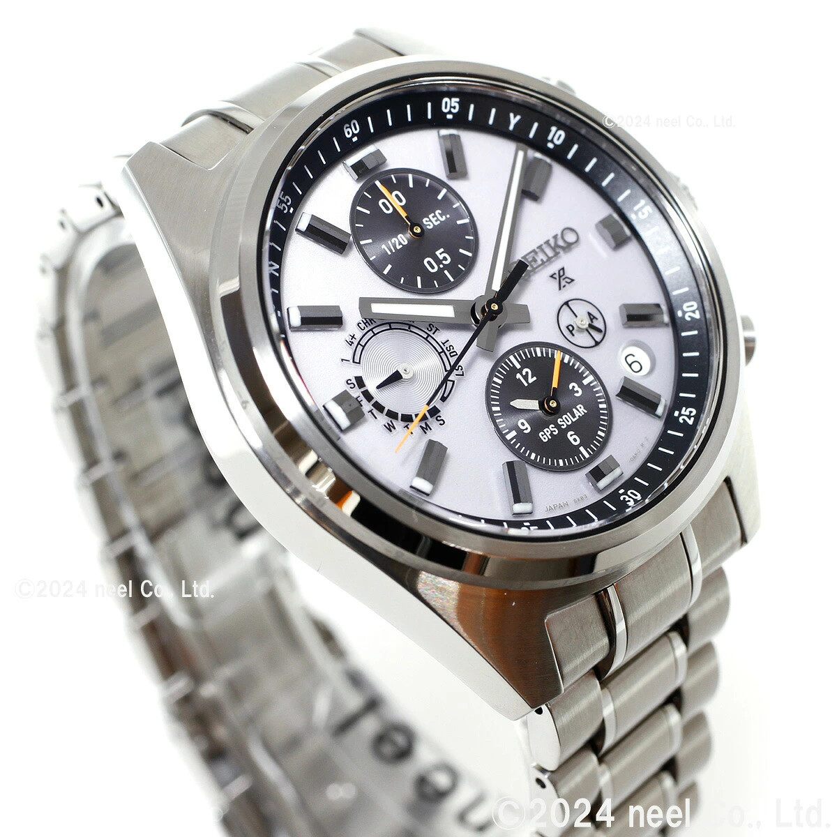 by Seiko Prospex SBED009 GPS Solar GPS Satellite Radio Watch Core Sho
