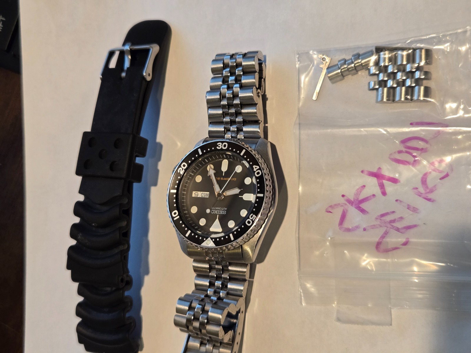 Seiko SKX007 Automatic 200m Diver’s Watch XLNT Condition