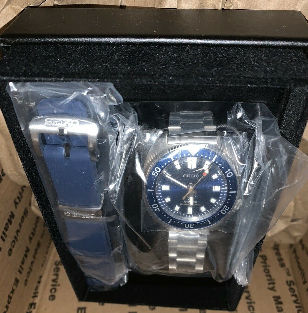 SEIKO SPB183 BLUE WILLARD PROSPEX WATCH 55TH ANNIVERSARY NIB B. NEW USA WARRANTY