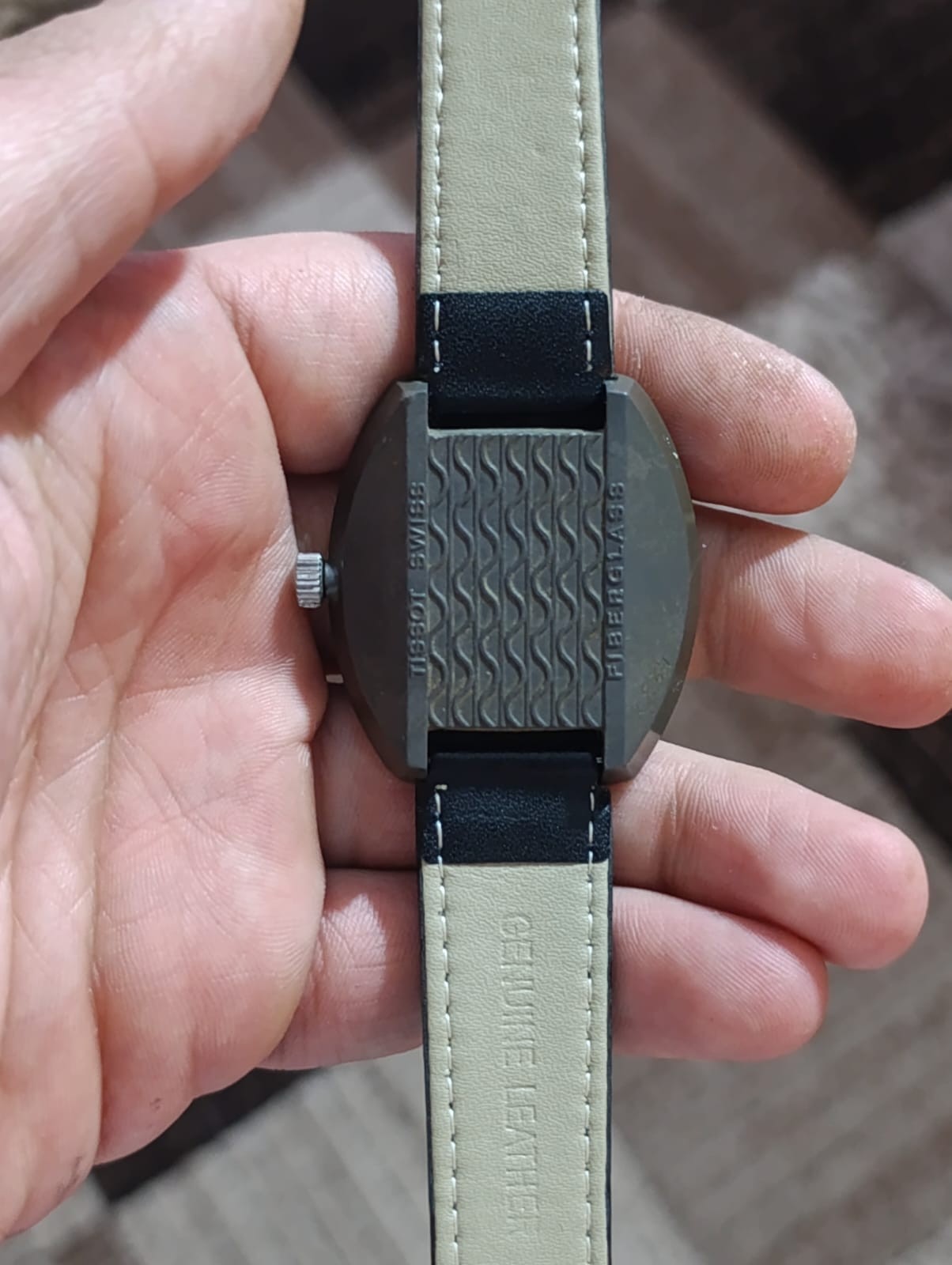 1975 Vintage Tissot Sideral S Automatic Special Dive Watch Fiberglass Working