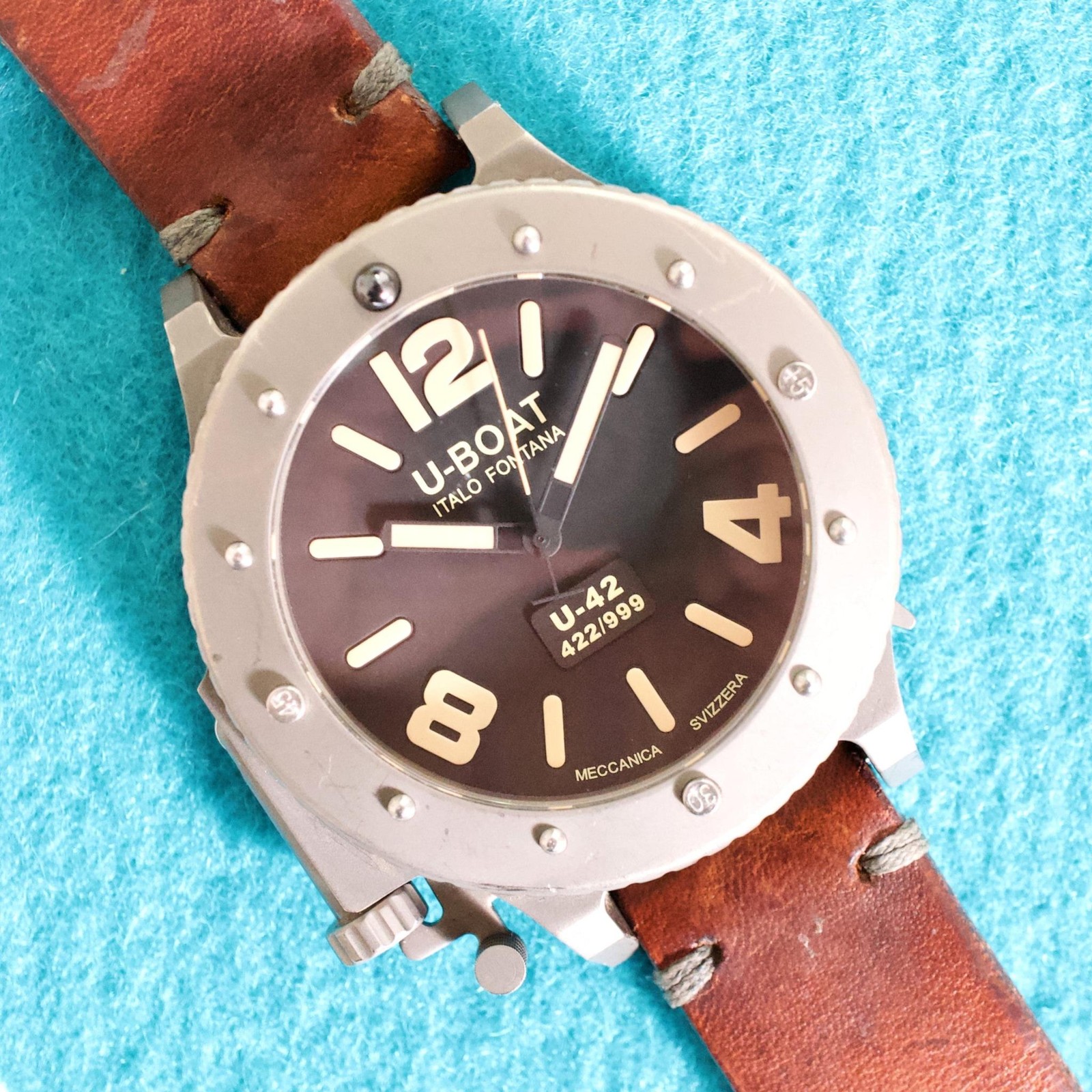 U-Boat U-42 Italo Fontana 53MM Limited Edition Titanium Automatic Limited to 99
