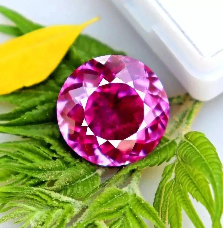 10-12 Ct Round Cut Certified Loose Gemstone Fine Natural Pink Spinel Best Offer