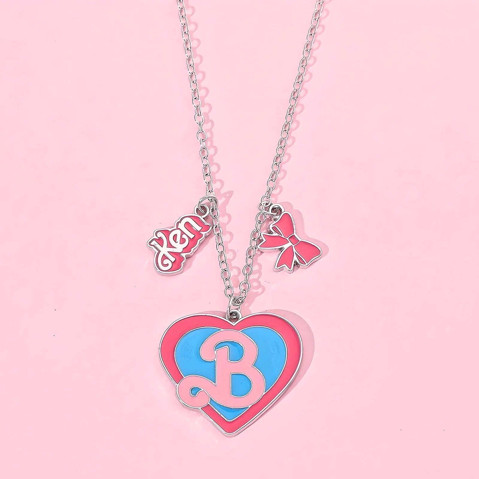 Barbie Pendant Necklace with Chain – Version A