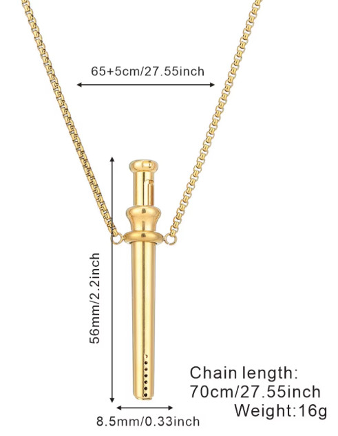 BUMPI – Brand New – BUMP Straw SNOGO EZBUMP Like Necklace