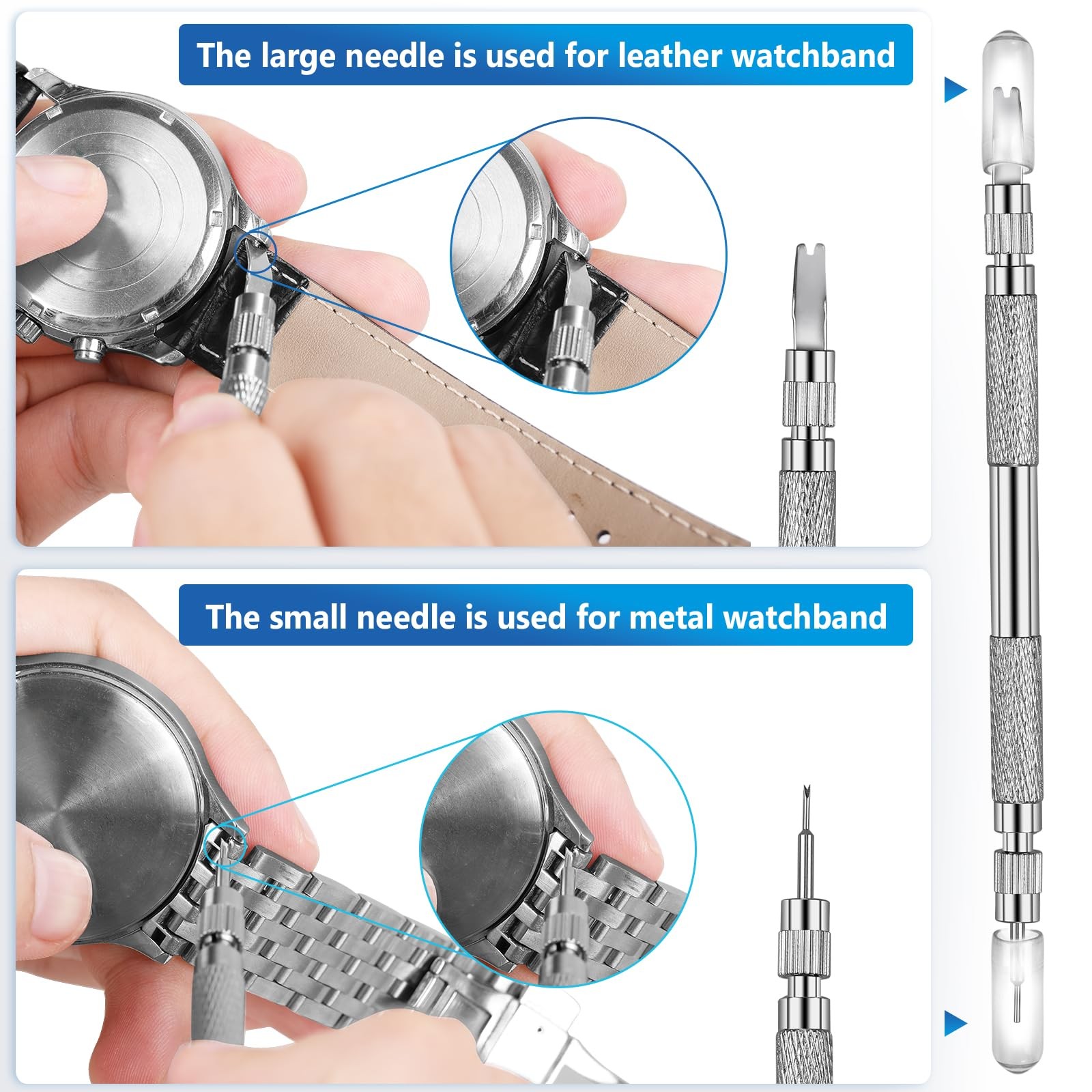 JOREST Watch Spring Bar Tool Watch Repair Kit to Replace the Watch Strap Watch
