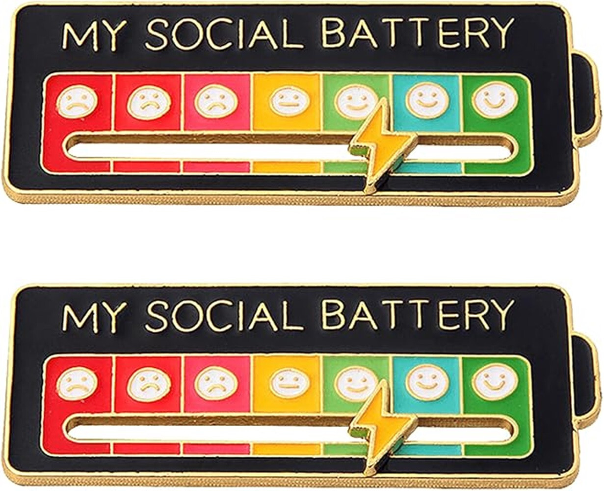 KwalityDEALZ Pin Mood Enamel Mood Tracker Pins