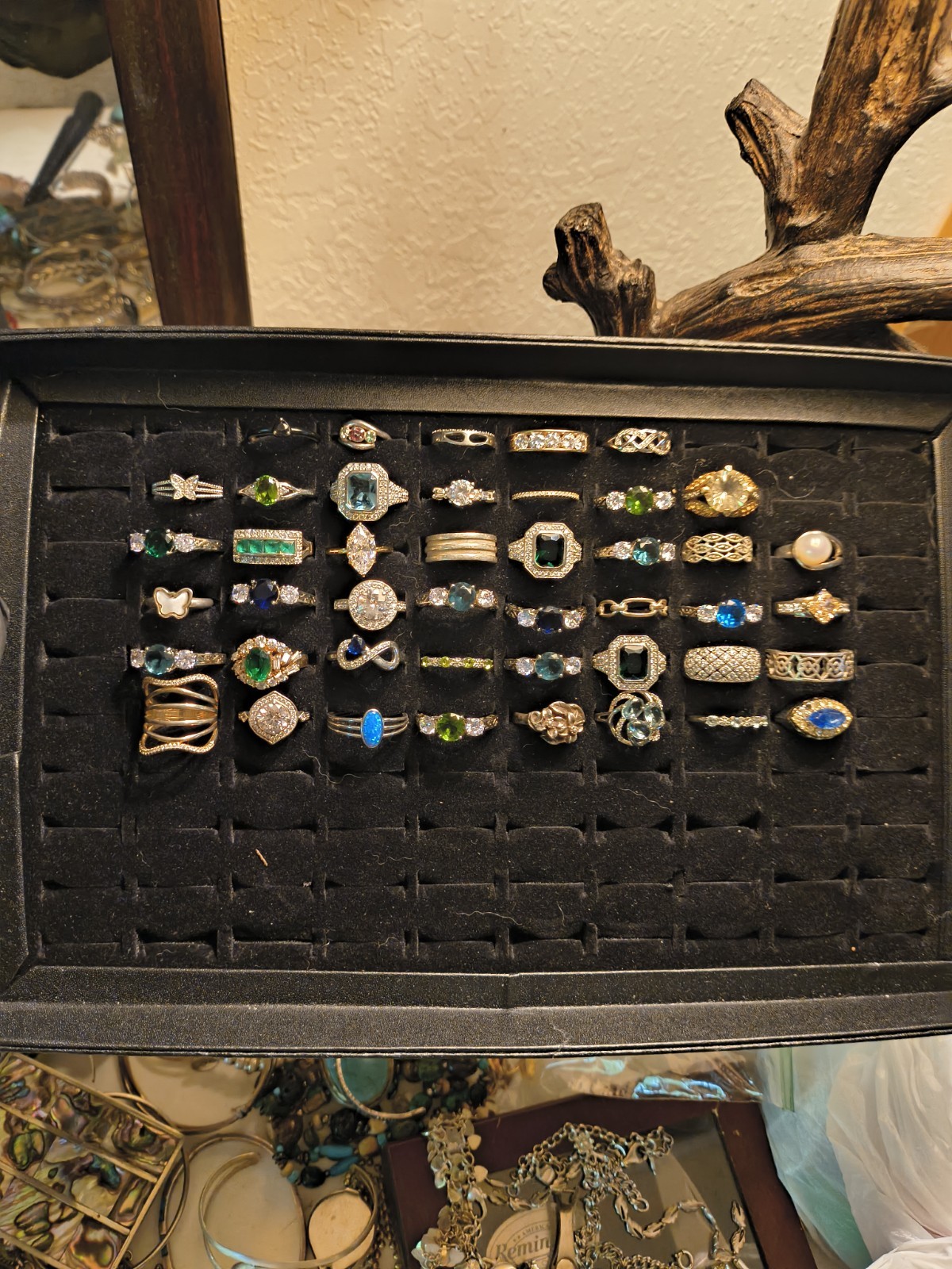 44 Sterling Silver Rings Different Ages And Different Sizes