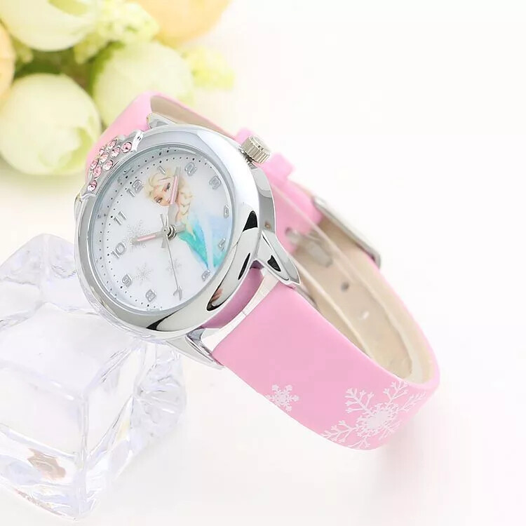FROZEN KIDS ELSA AND ANNA CHILDREN PARTY GIFT WRIST WATCHES – 3 COLOURS
