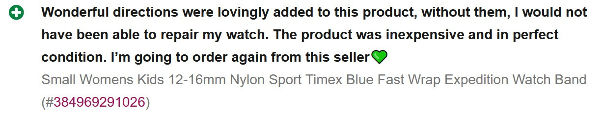 Small Womens Kids 12-16mm Nylon Sport Timex Blue Fast Wrap Expedition Watch Band
