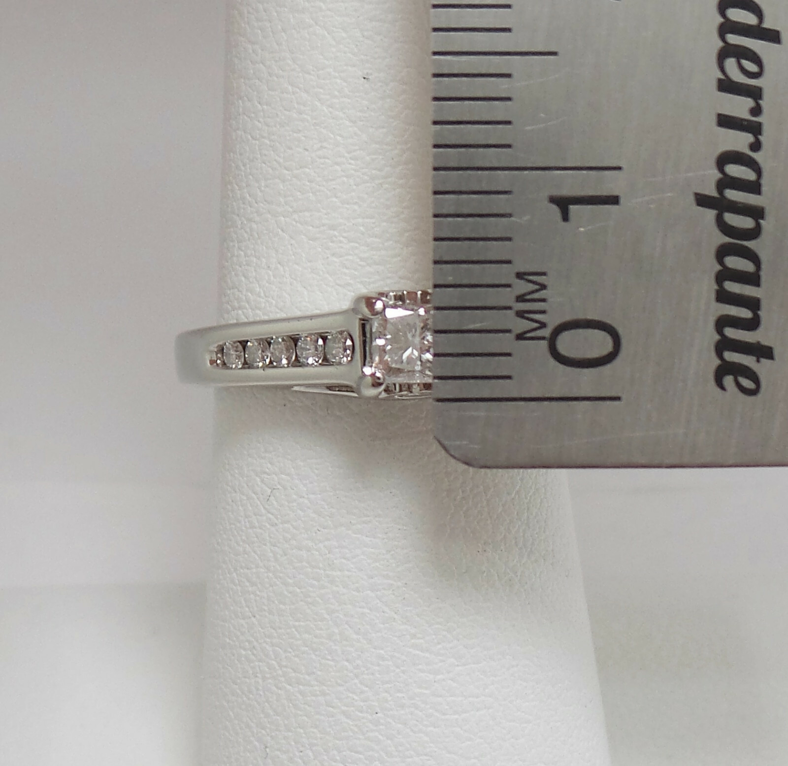 1/2CT Natural Diamond Anniversary Engagement Wedding Bridal Ring 14K White Gold
