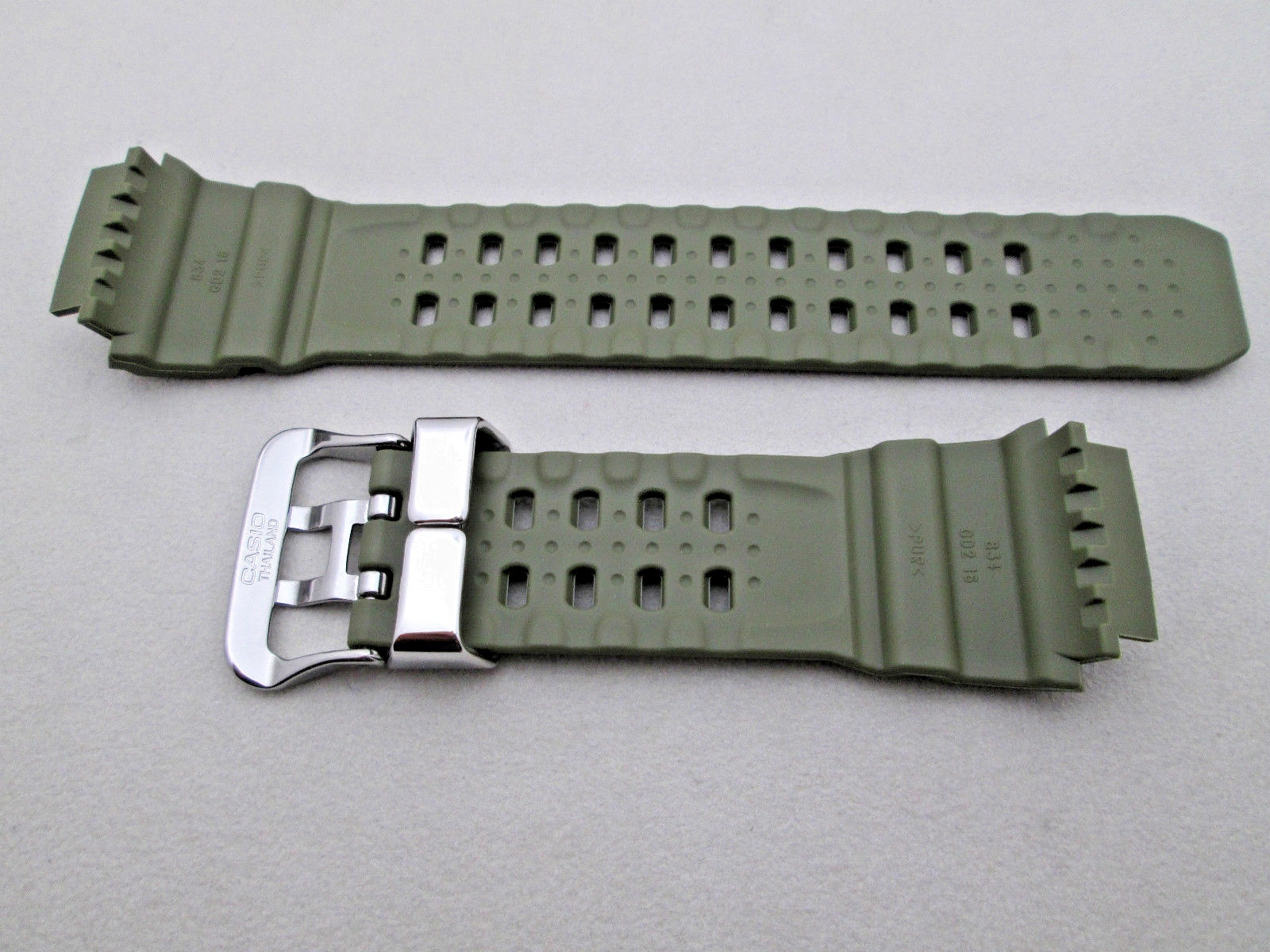 Genuine Casio G-Shock Rangeman GW-9400 GW-9400-3 resin rubber watch band green