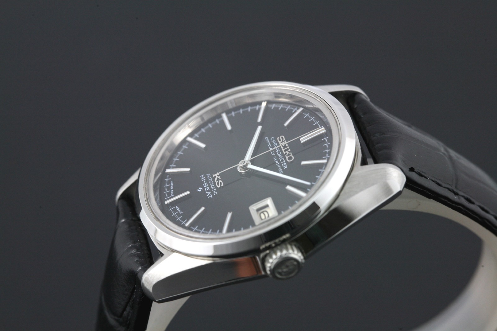 Vintage King Seiko KS Chronometer 5625-7040 Hi Beat Automatic Men’s Date Watch
