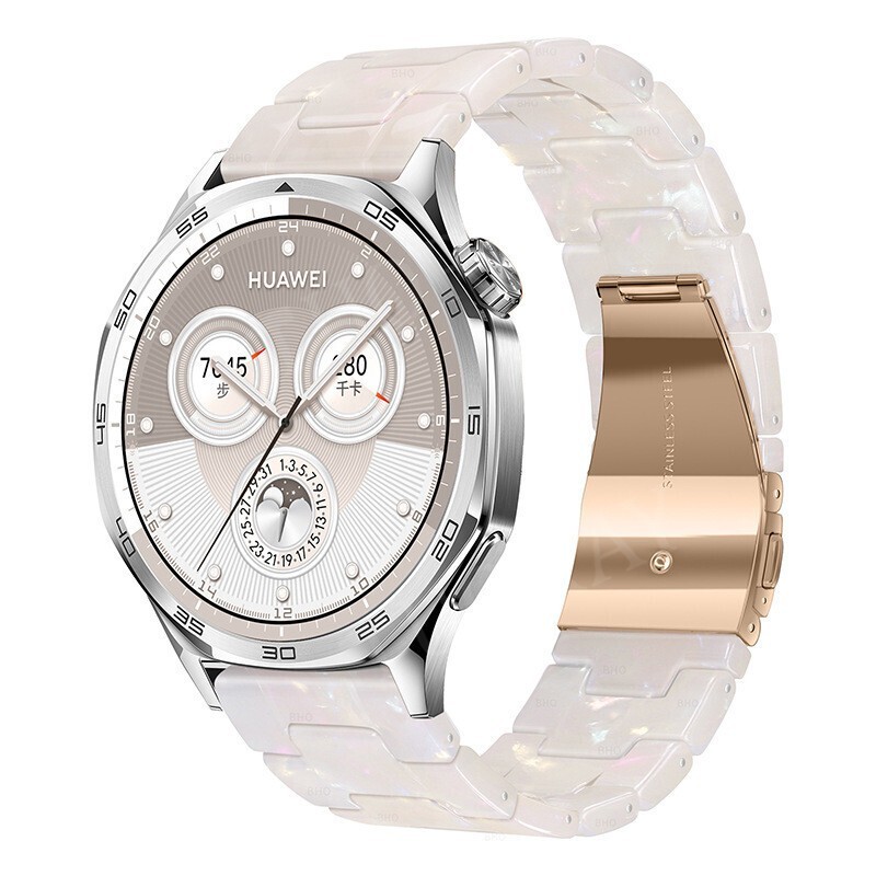 Luxury Resin Watch Band Strap for Amazfit Bip 6 5 GTR GTS 4 3 2 2e 47mm Bracelet