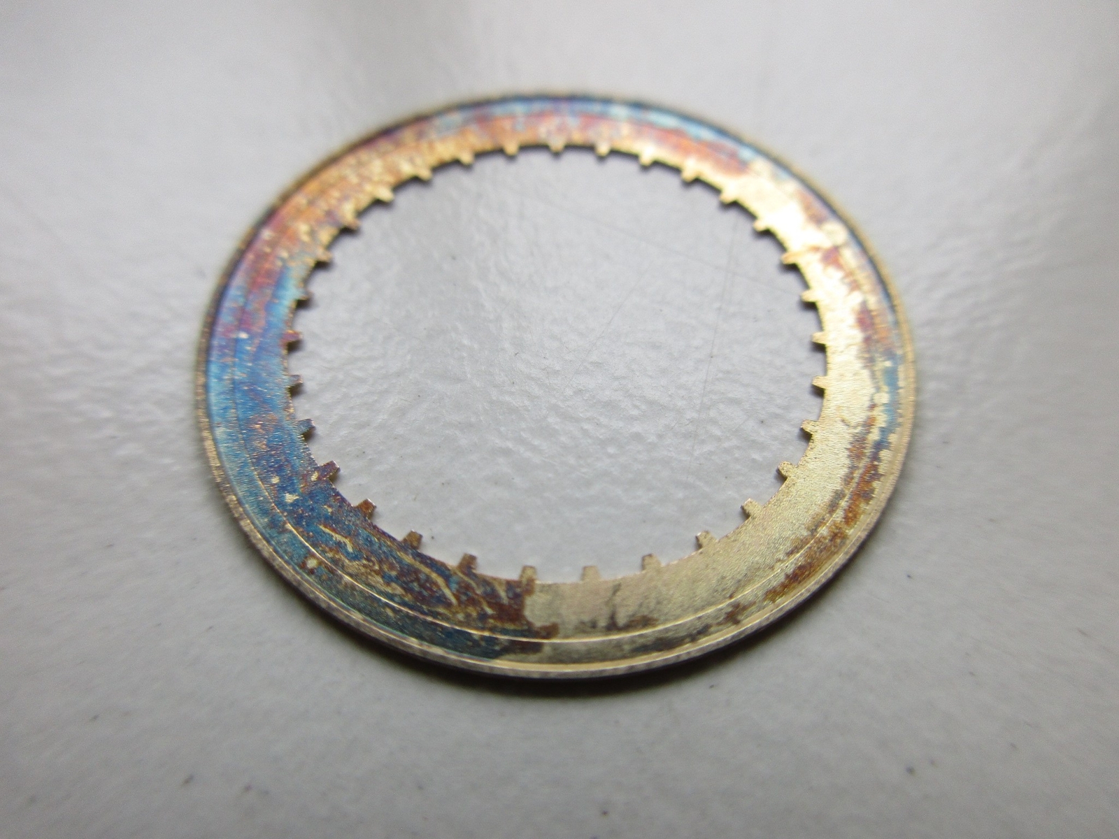 ETA 11½”‘ cal. 2784 Champagne DATE disk pos. at 3 Swiss watch movement part