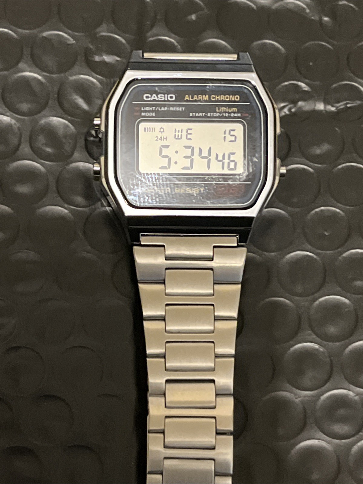 Casio Classic A158WA-1DF Wrist Watch for Men – Silver