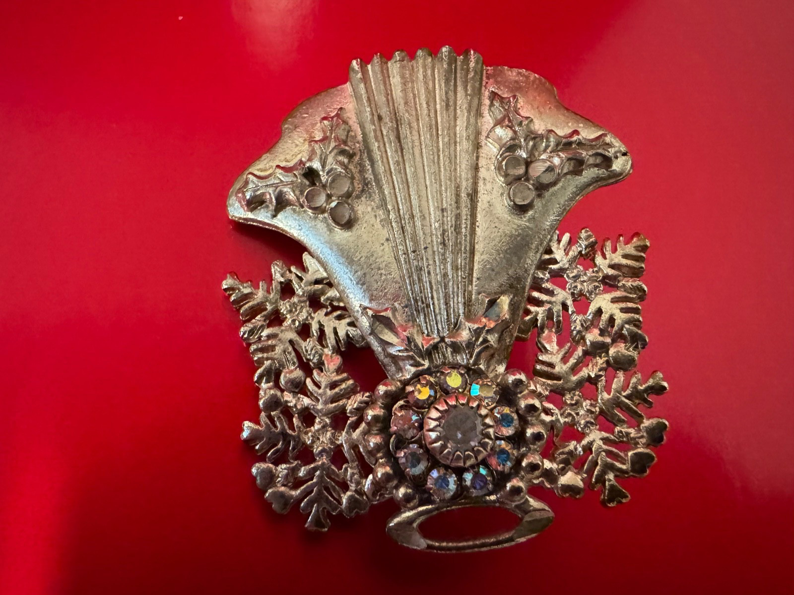 Vintage Jane Davis Limited Edition Signed Angel Brooch Pin