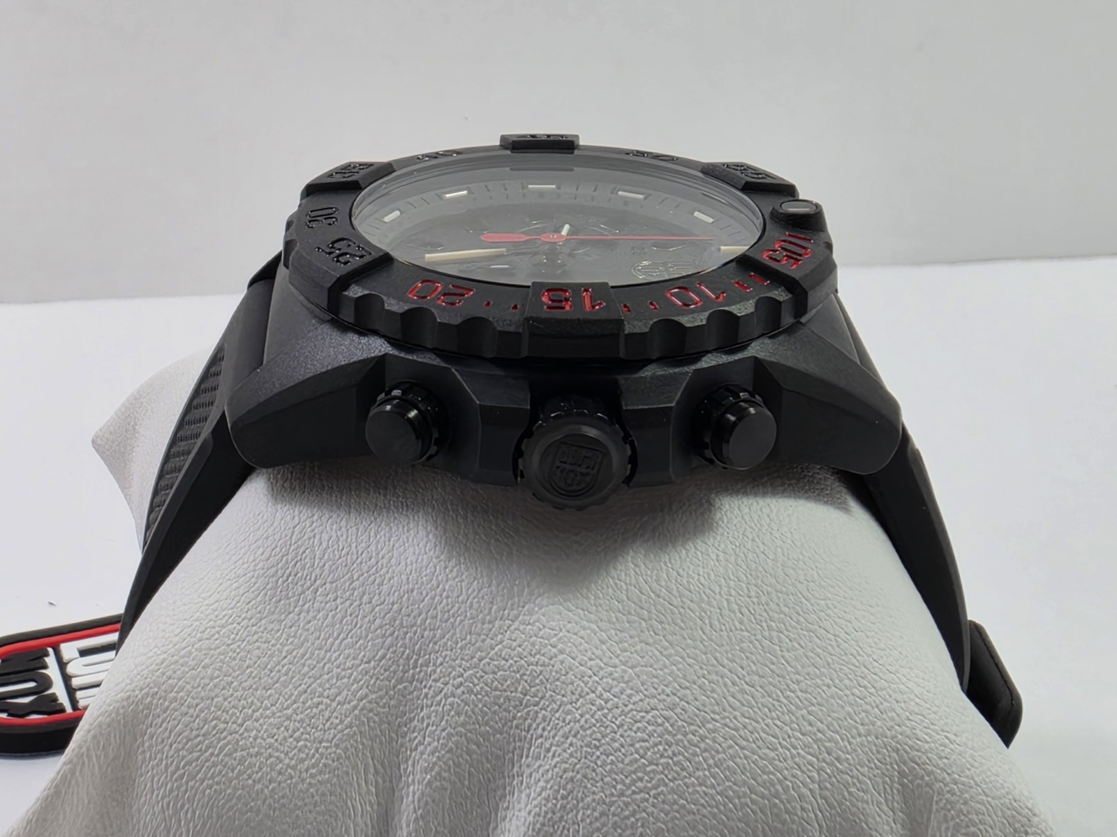 Luminox Navy Seal Chronograph SWISS Quartz Black Dial Men’s Watch XS.3581.EY