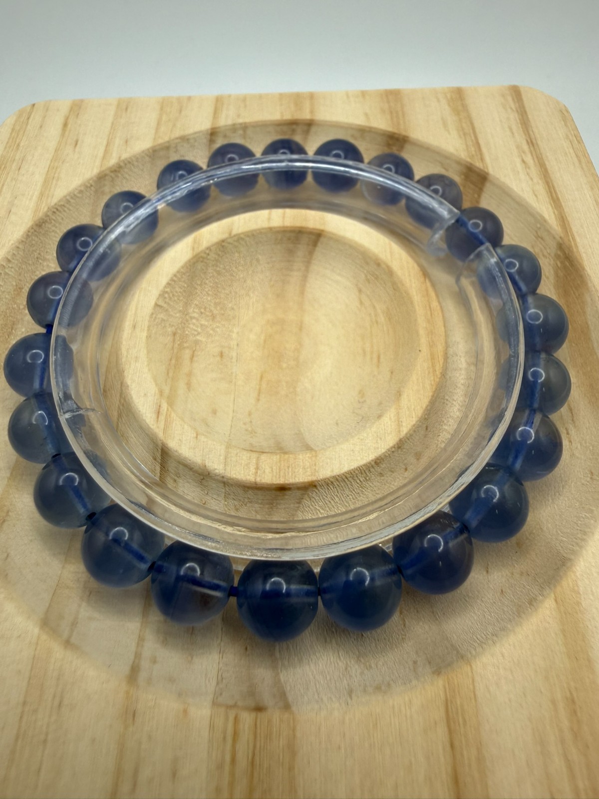 Natural Blue Fluorite – 8mm – A7-0857