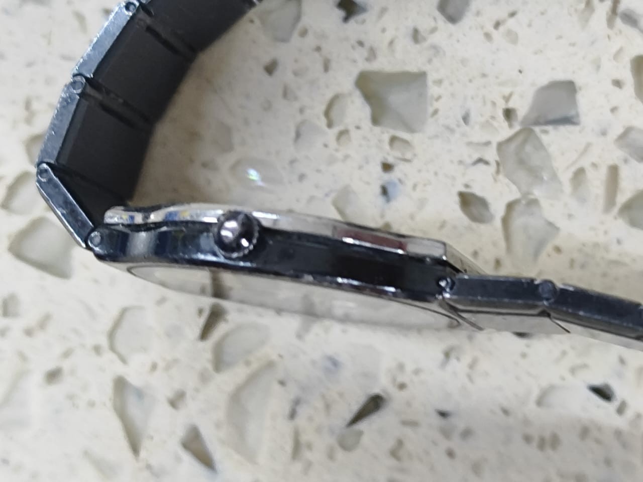 MOVADO MUSEUM WATCH 84-40-881 Cal ETA 210 001 ULTRA THIN BLACK DIAL WORKING