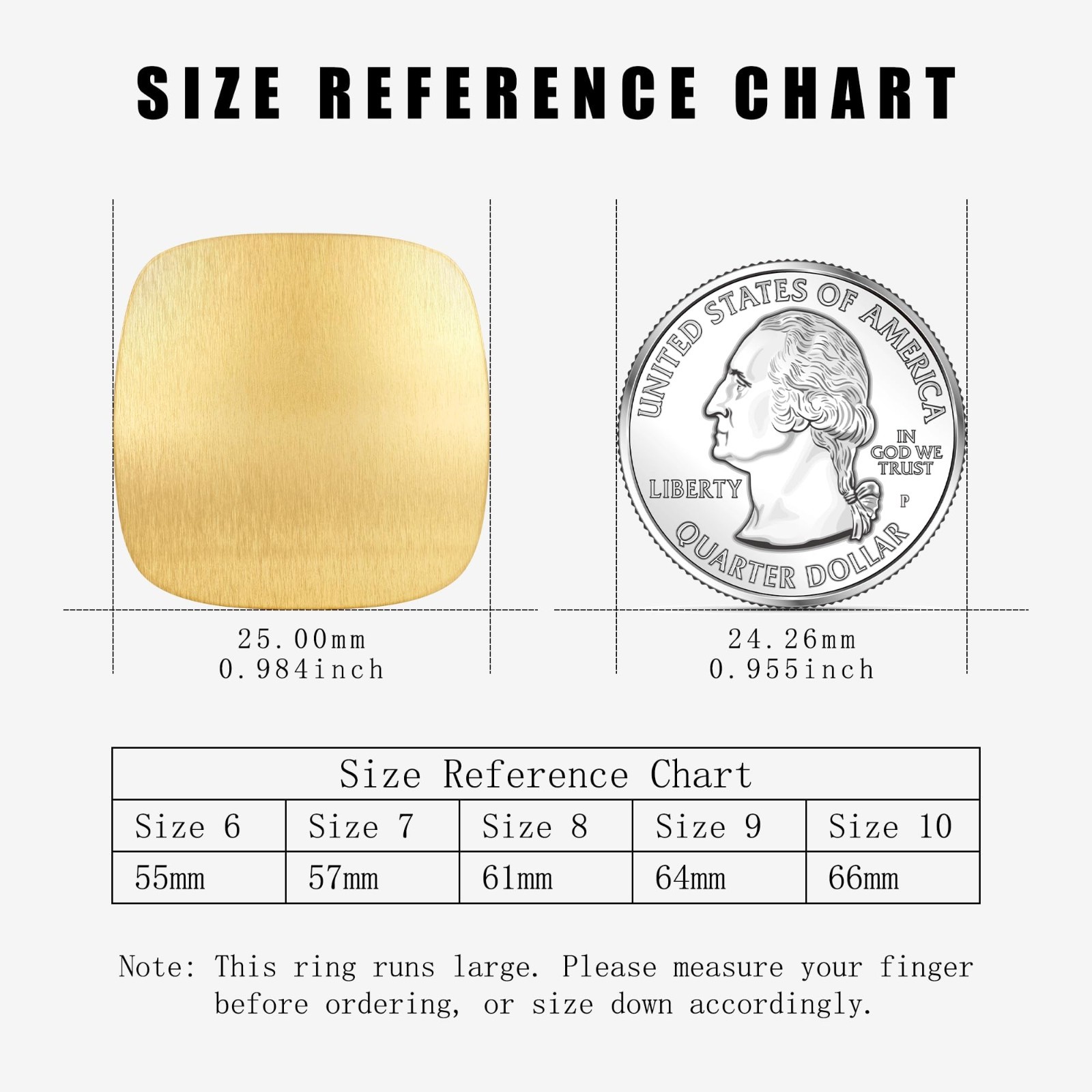 Chunky Gold & Silver Signet Rings for Women – Wide Metal Statement Cocktail Jewe