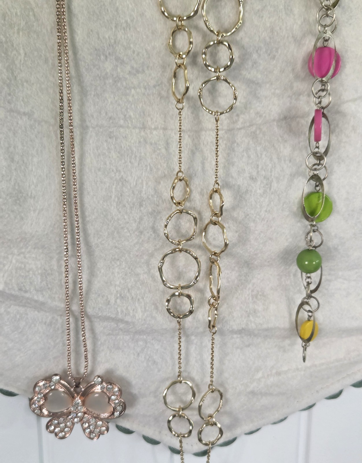 Vintage and Contemporary Necklace Lot of 3 – Very pretty! 2 Branded