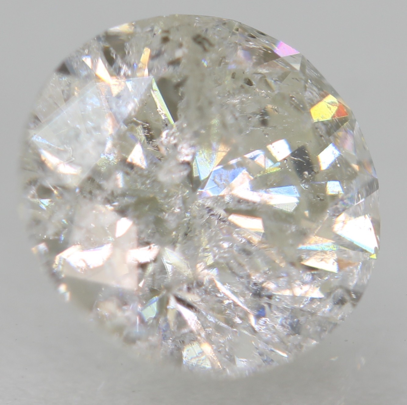 Certified 1.00 Carat F SI3 Round Brilliant Natural EARTH MINED Diamond 6.2mm