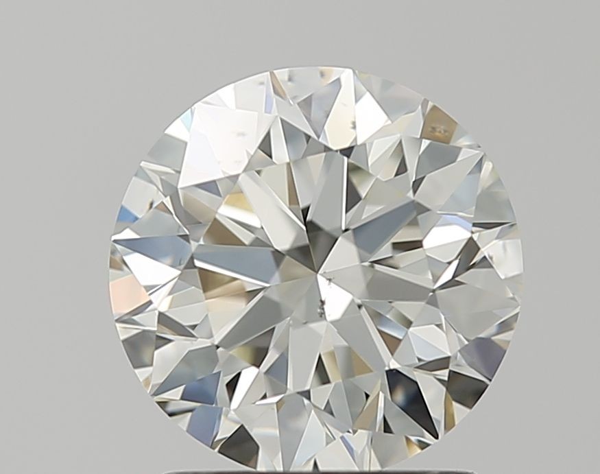 Round 1.72 CT Certificate GIA Natural Mined Diamond Loose K color VS2 clarity