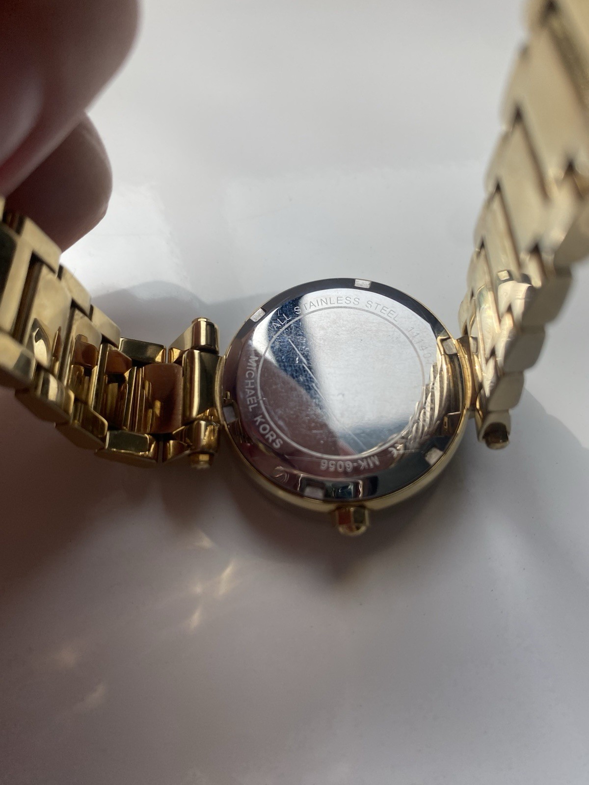 Michael Kors Gold Tone Women’s Wristwatch/ Working/ New Battery