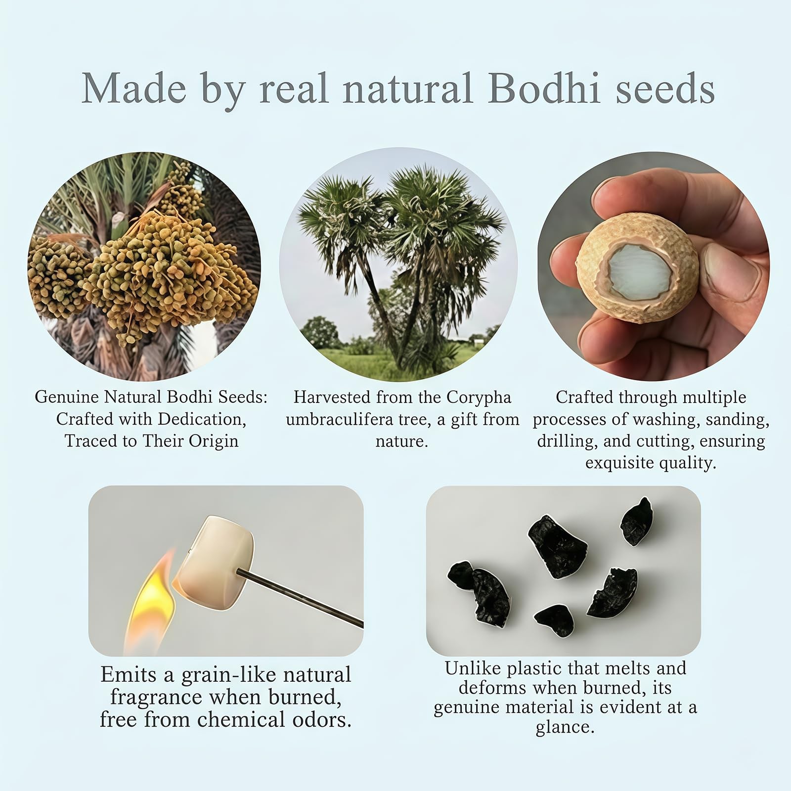 Bodhi Seeds Fidget Bracelet for Anxiety & Stress Relief for Adult, Fingertip …
