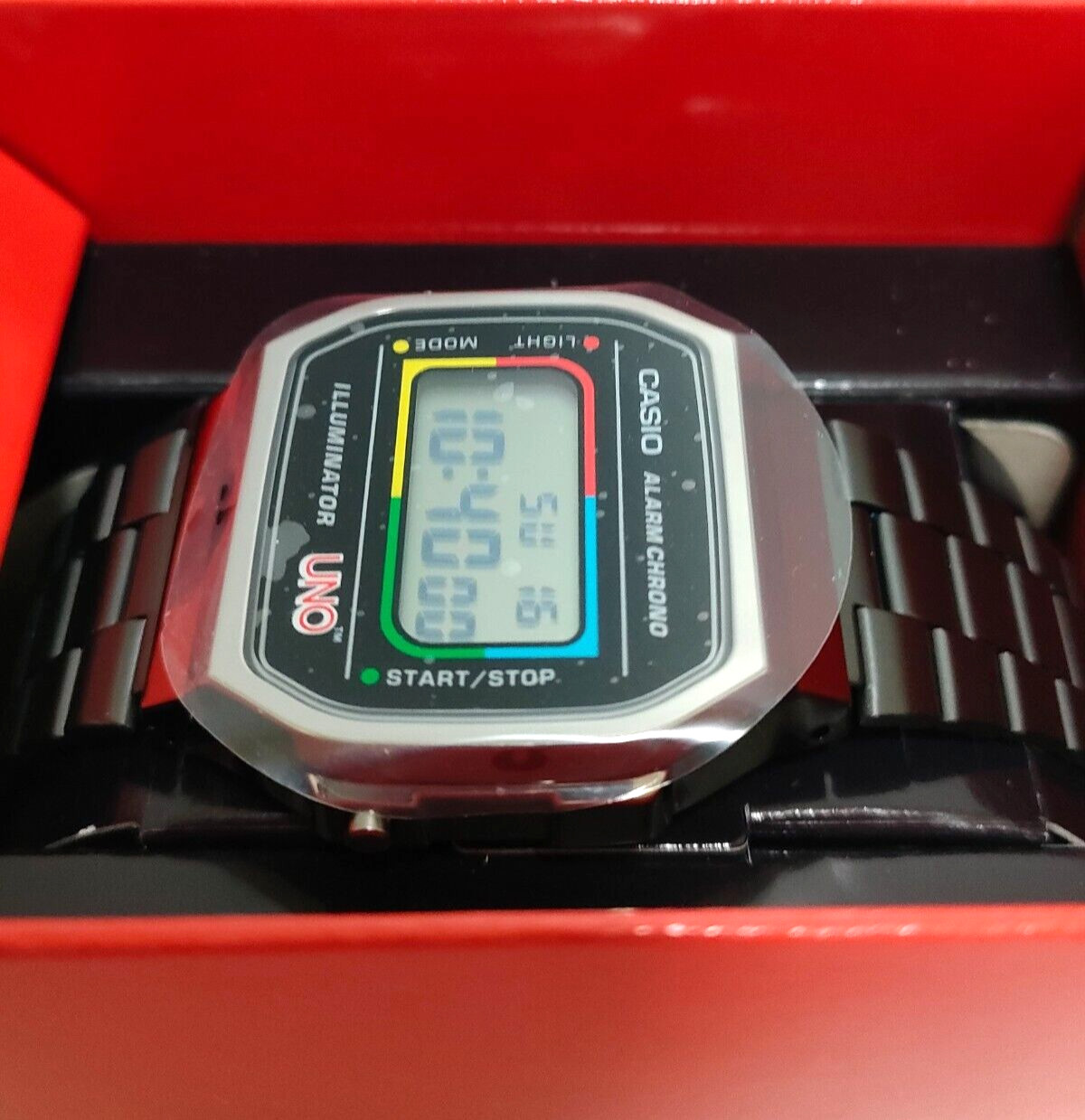 CASIO A168WEUC-1AJR UNO Collaboration Model Wild Card Unisex Resin With Box