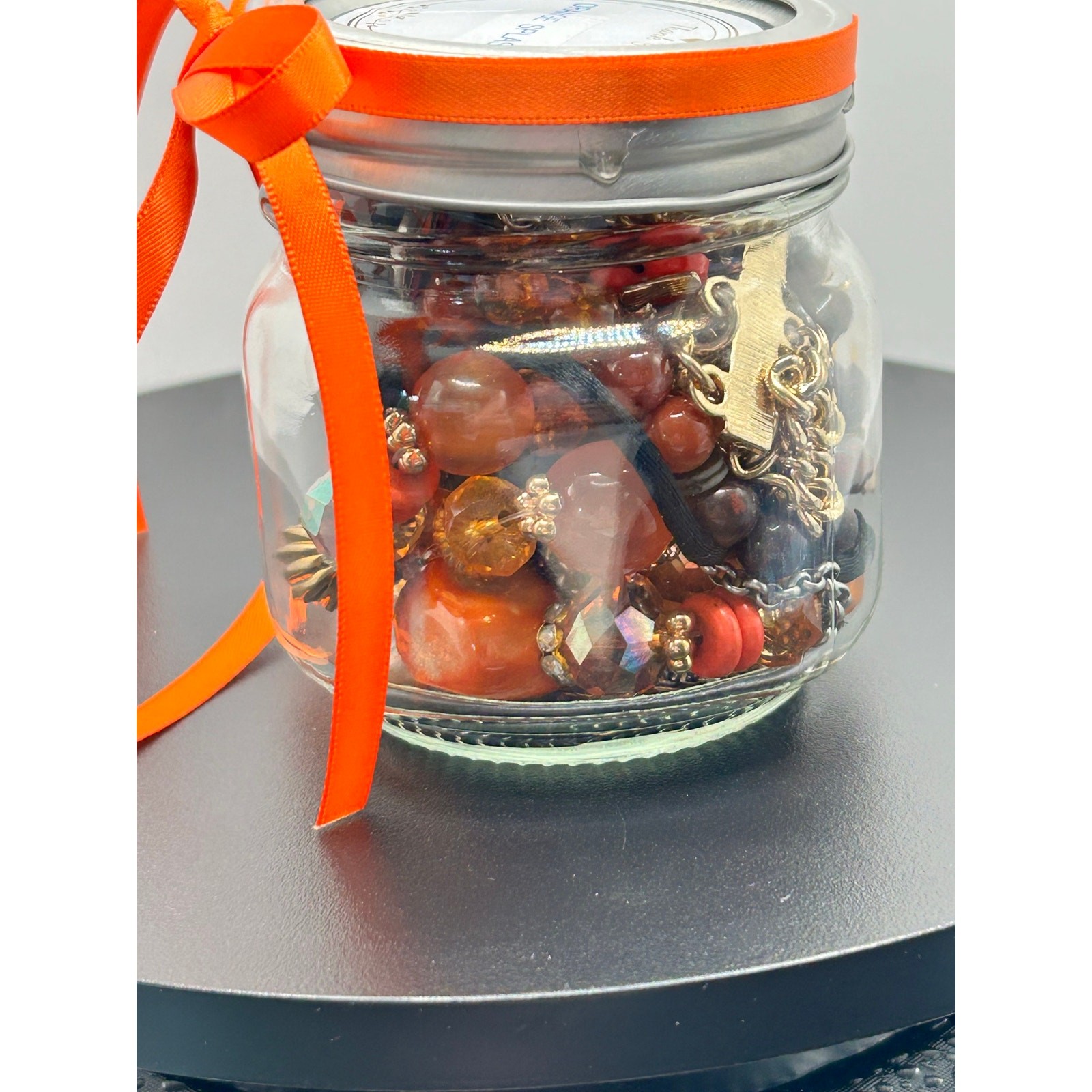 Prom & Wedding, Graduation, Jewelry Mystery Jar – Orange Splash Collection