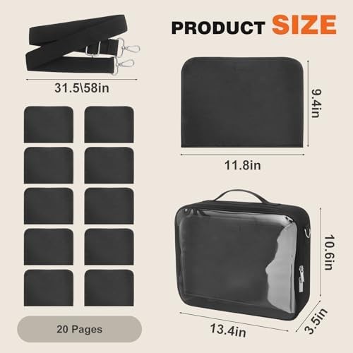 Enamel Pin Display Bag & Pin Trading Book for Collectors – Large Capacity 20 …