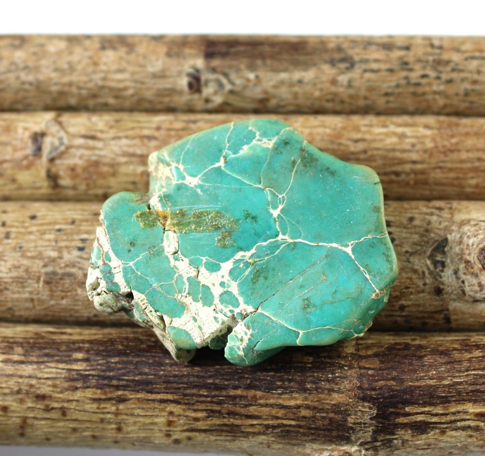 Blue Ridge Turquoise 46.35 Ct Natural Sleeping Beauty Gemstone Slab Rough T40587
