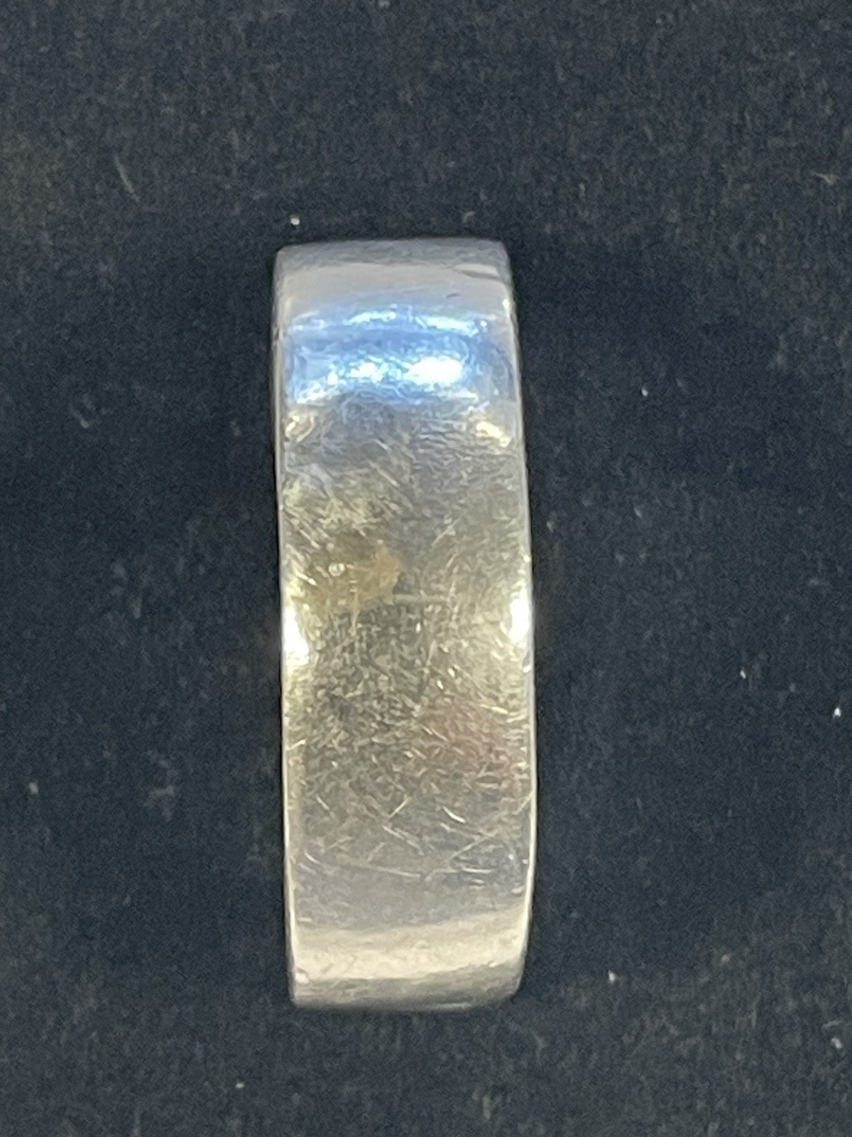 (G1426) Pre-Owned Sterling Silver Cross Ring Size 10.5 (10.7 Grams)