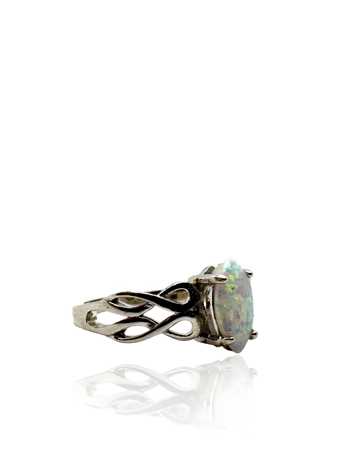 ::925 SILVER RING FILIGREE °SIZE 50° JEWELLERY DESIGN CLASSY VINTAGE HALLMARKED