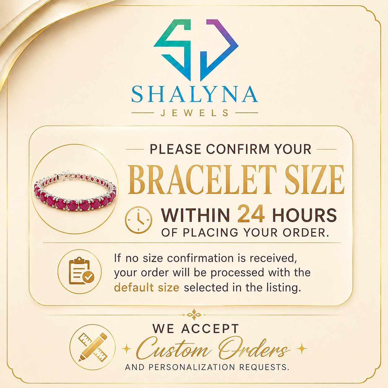 15 Ct Round Cut Natural Ruby Diamond Wedding Tennis Bracelet 14K White Gold 7″