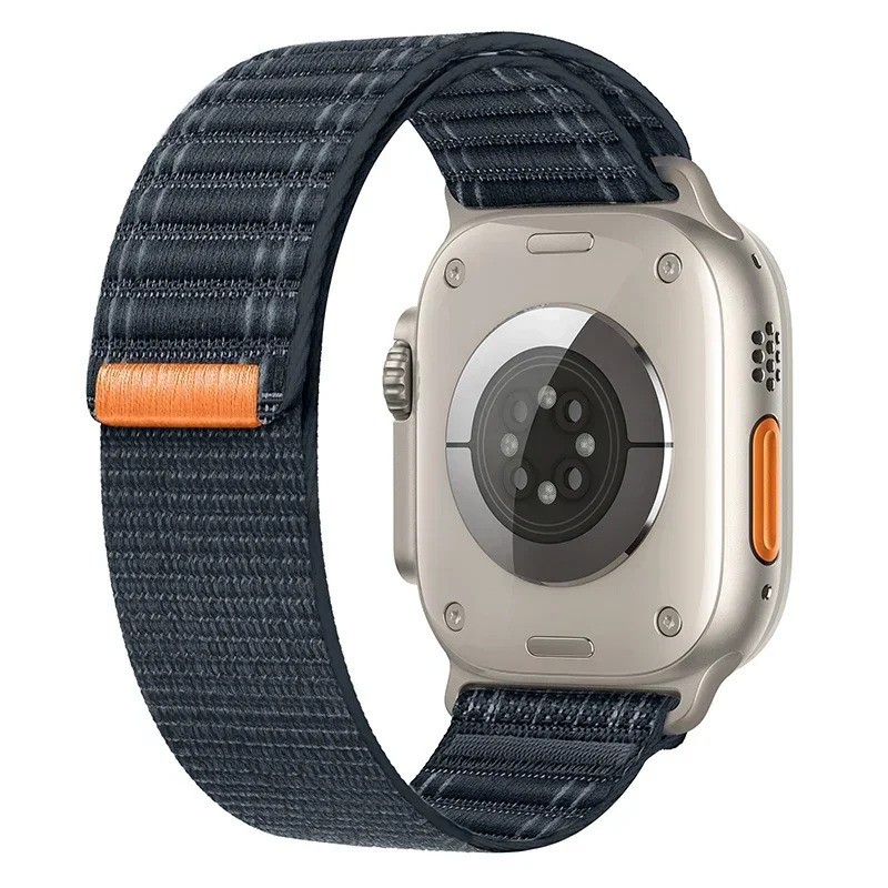 Woven Nylon Sport Loop Band for Apple Watch Series 10 9 8 7 11 SE Ultra 38–49mm