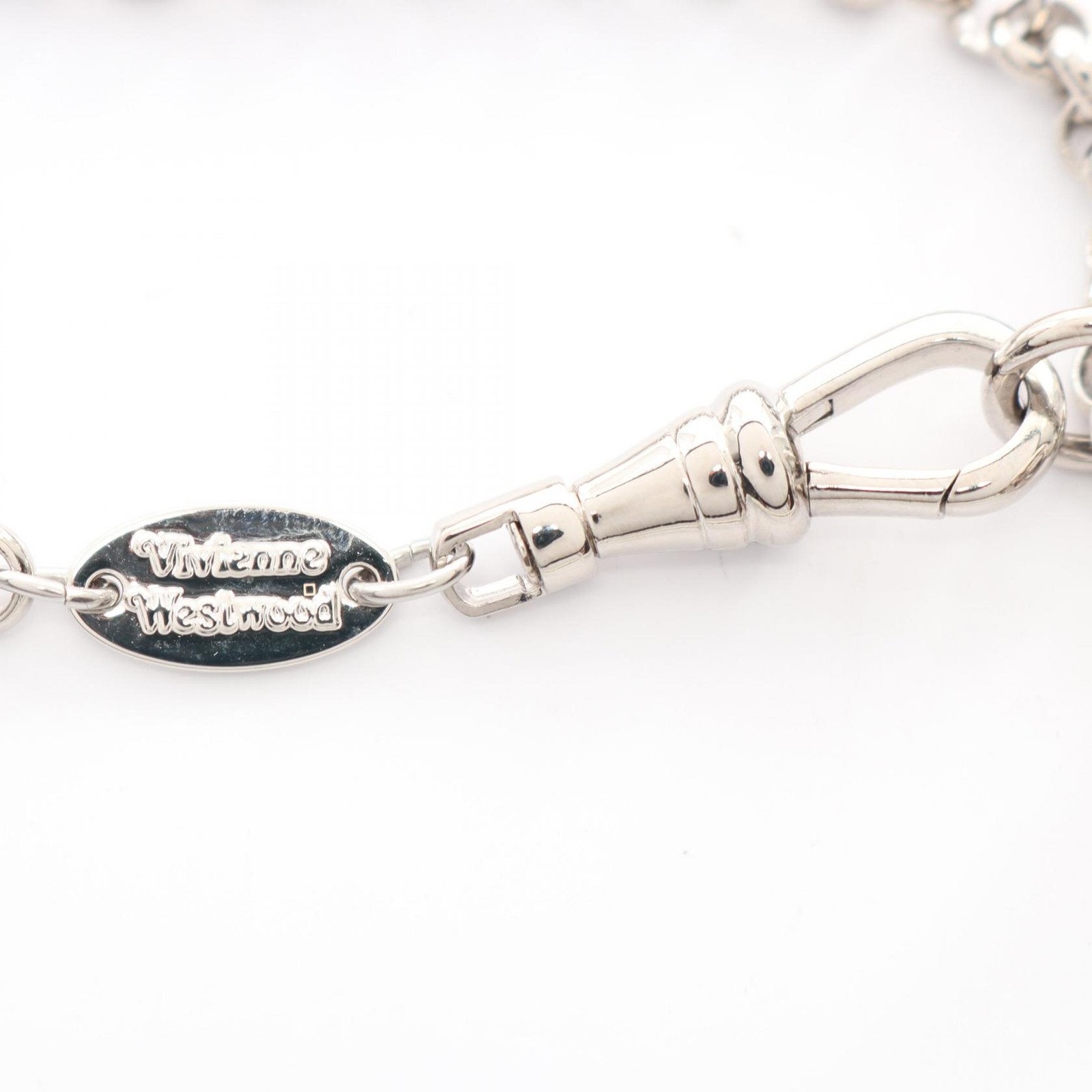 Vivienne Westwood NEW PETITE ORB Bracelet 61020057/02P019 SS Multicolor NEW 16cm