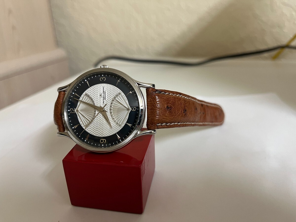NOS Jacques Lemans Men’s 1296E Classic Format Collection Watch Serie 1935