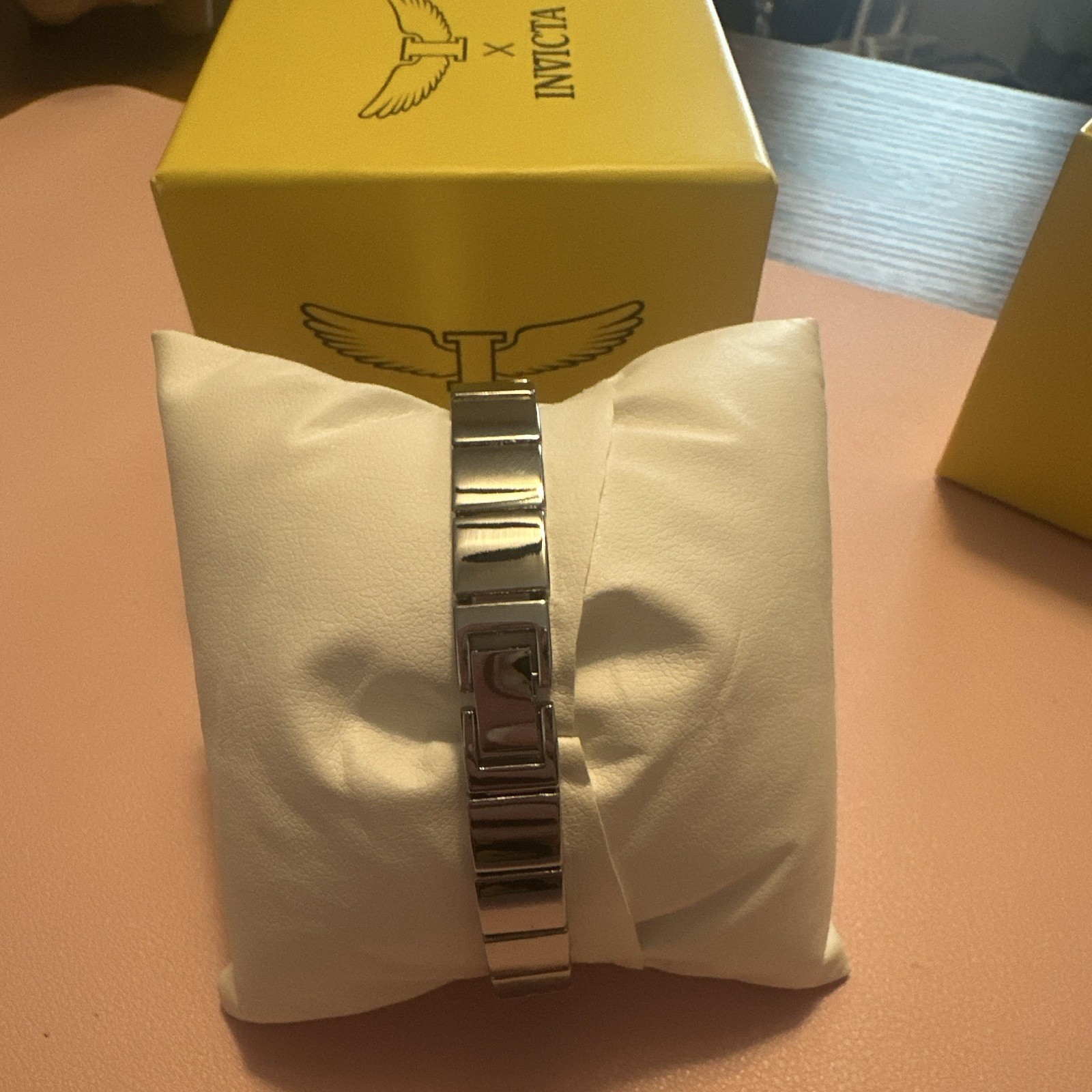 Invicta Women’s Quartz Analog Watch Silver Dial Two-Tone SS Bracelet w/ Box
