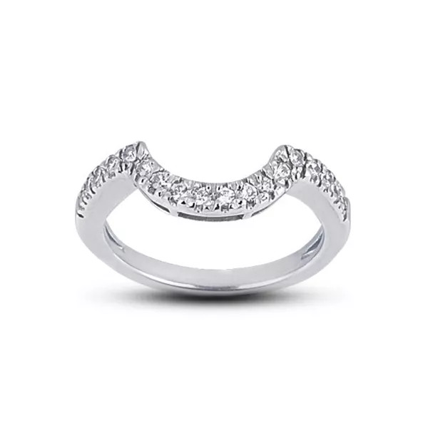Engagement Ring Set Halo 18K White Gold 2.52 Carat Round Lab-Grown Diamond D VS1